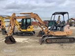 Side of used Excavator